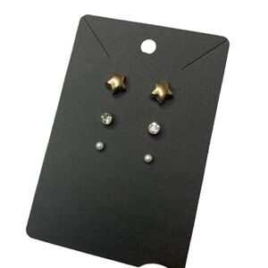 Star earring set